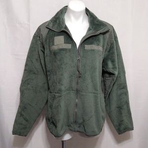 Polartec Men's Thermal Fleece Jacket Medium Regular GIII Cold Weather USAF Army